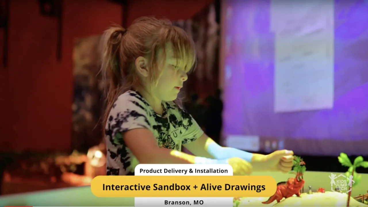 Interactive Sandbox + Alive Drawings