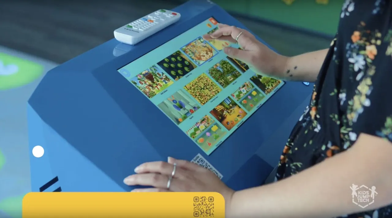 Mobile Interactive Floor at Christian Life Academy