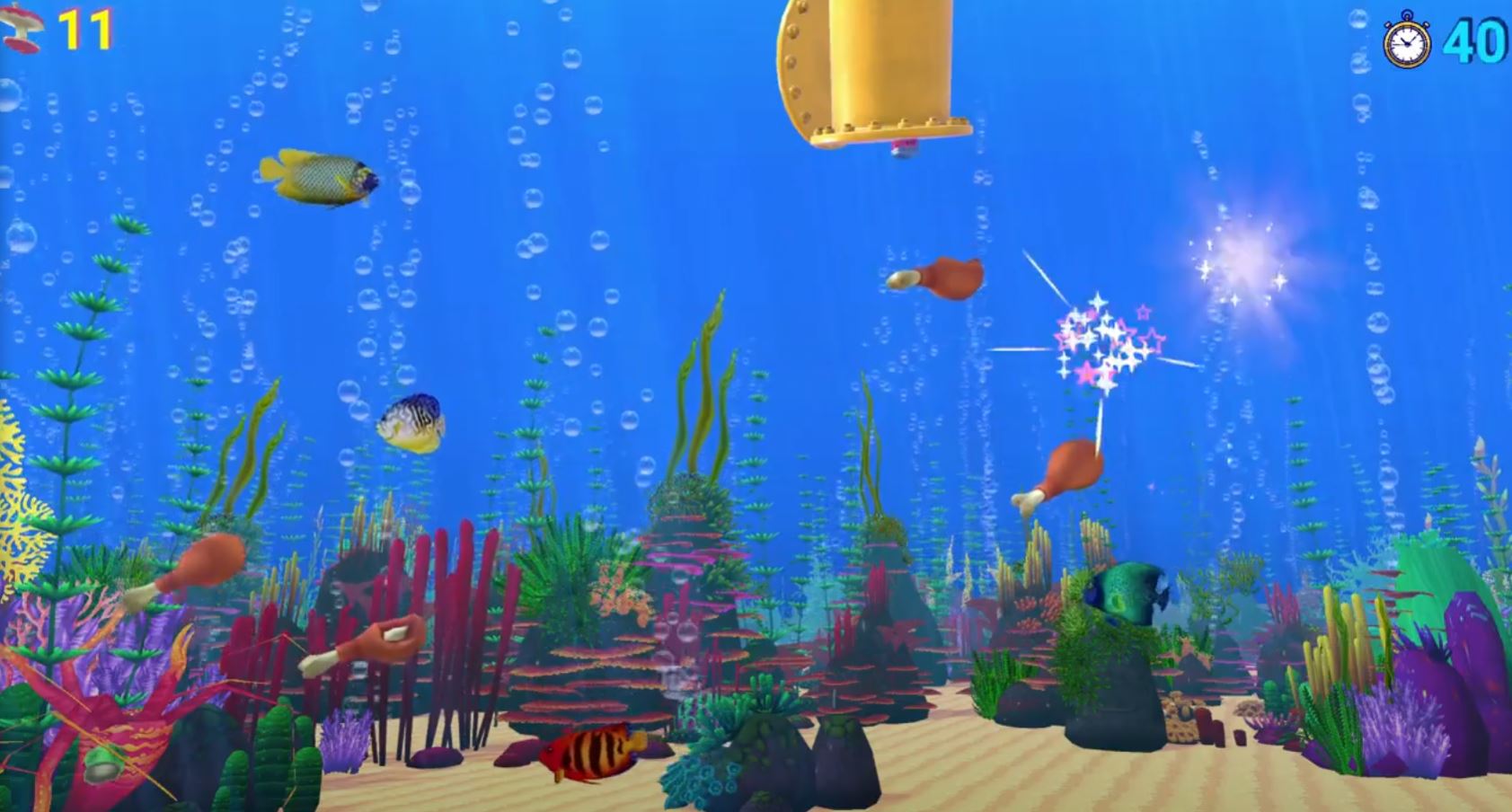 Projector Game – Save the Ocean! for Throw Wall