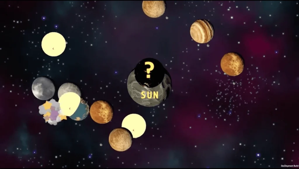 games Learning the planets
