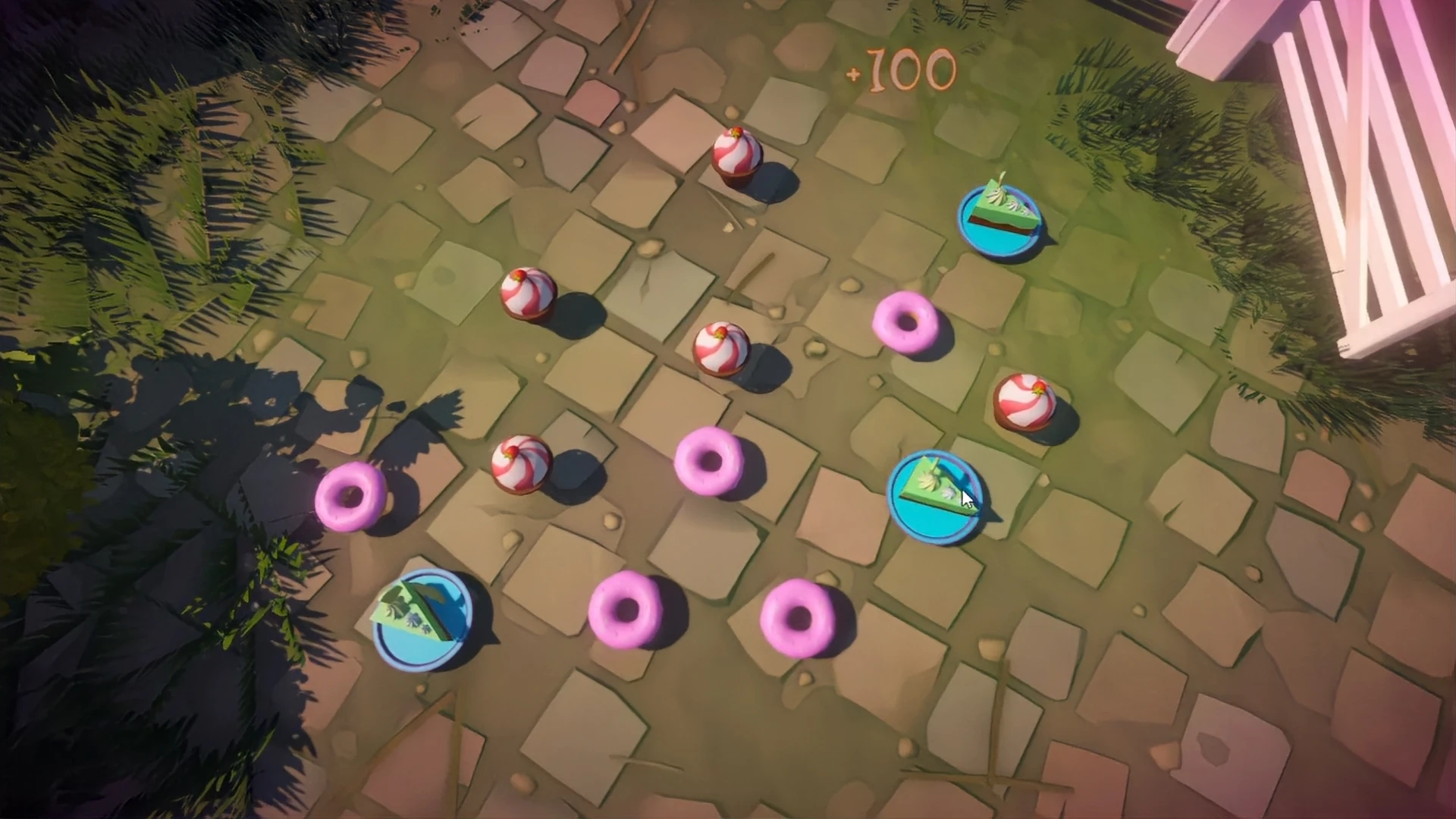 Game Candy Factory for Interactive Floor