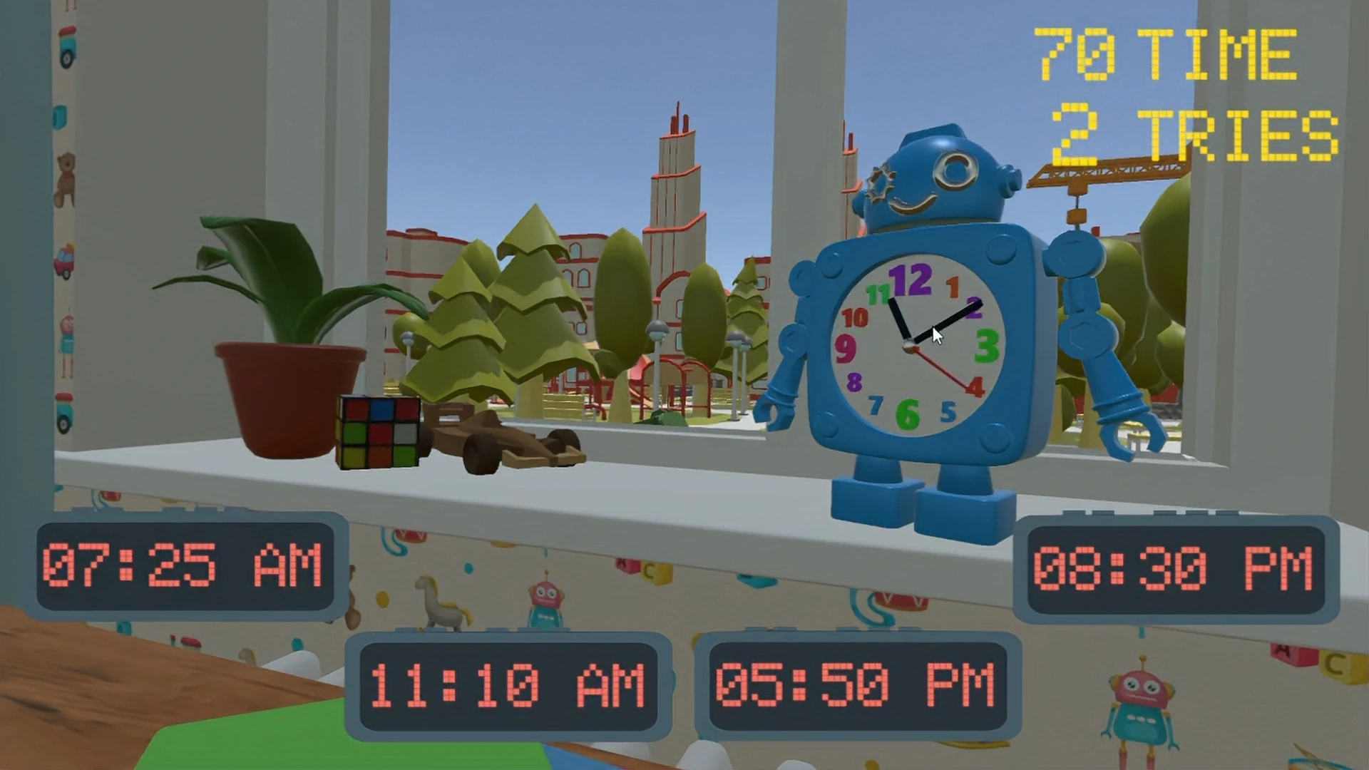 Game Clock for Interactive Floor