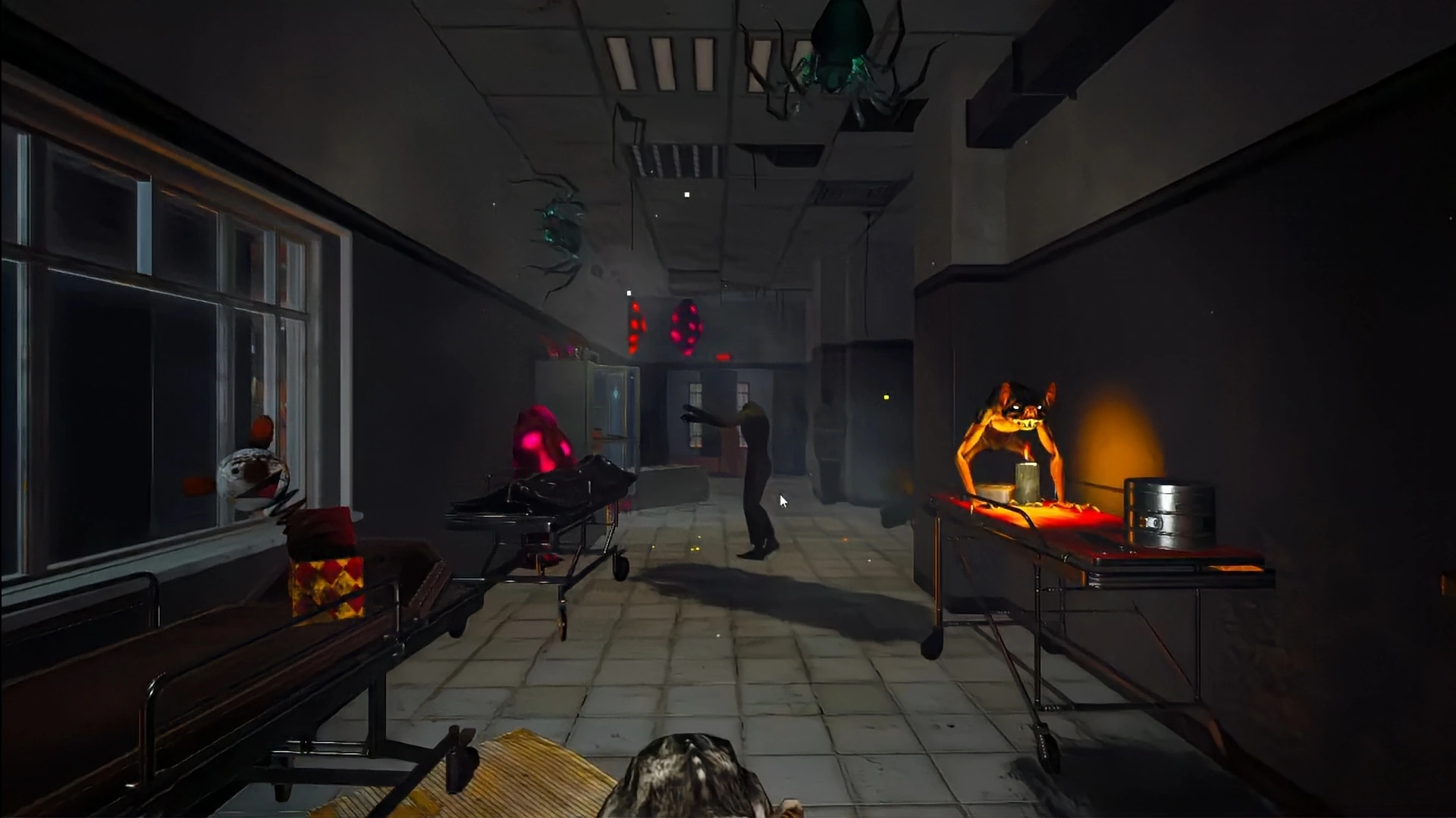 Game Conquer Your Fear for Interactive Wall