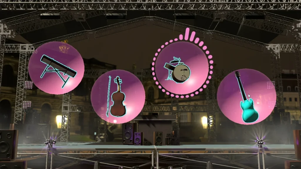 Game Instruments for Interactive Floor