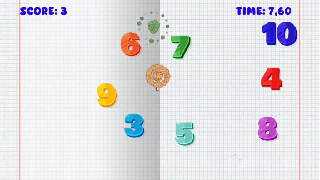 Game Numbers for Interactive Floor