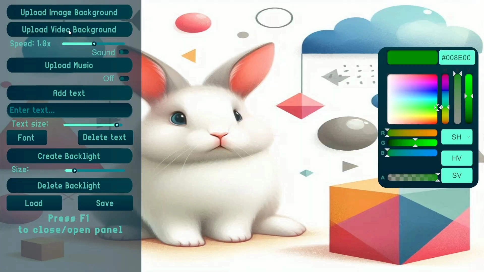 Game Photo Wall for Interactive Wall