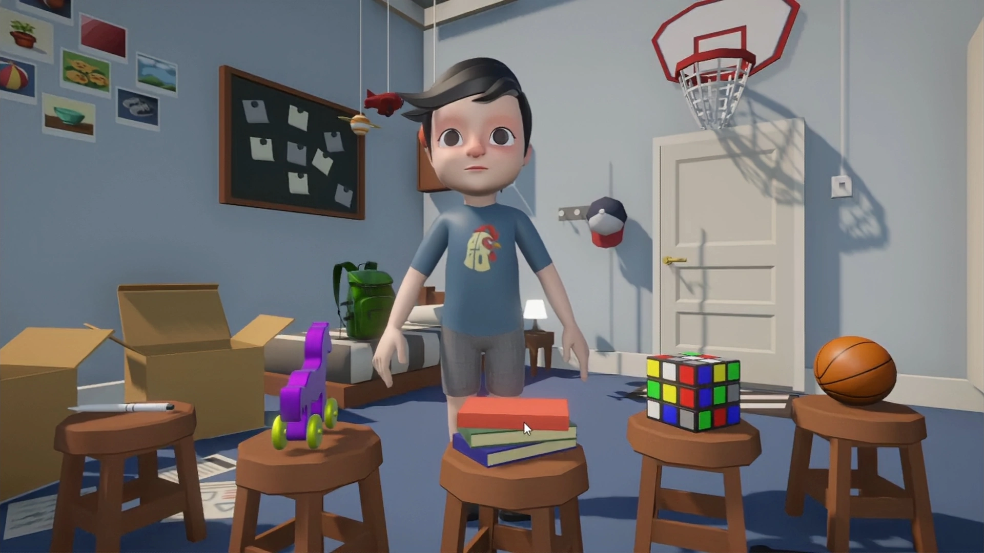 Game School Bag for Interactive Floor