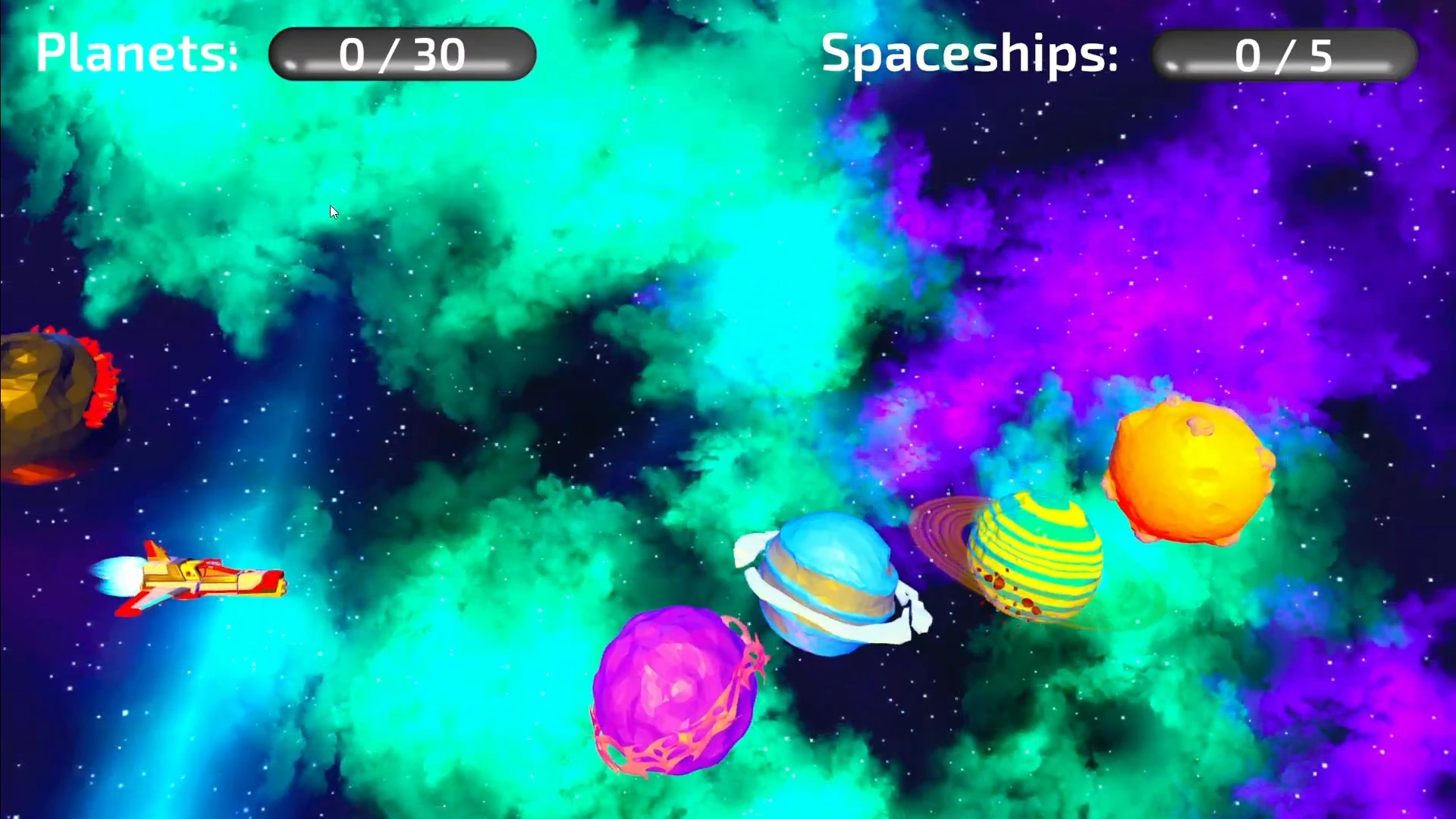 Game Space Throw for Interactive Floor