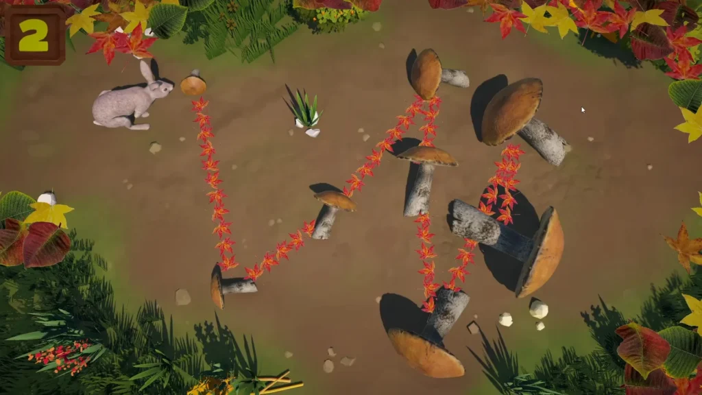 Game Studying the Size of Objects for Interactive Floor