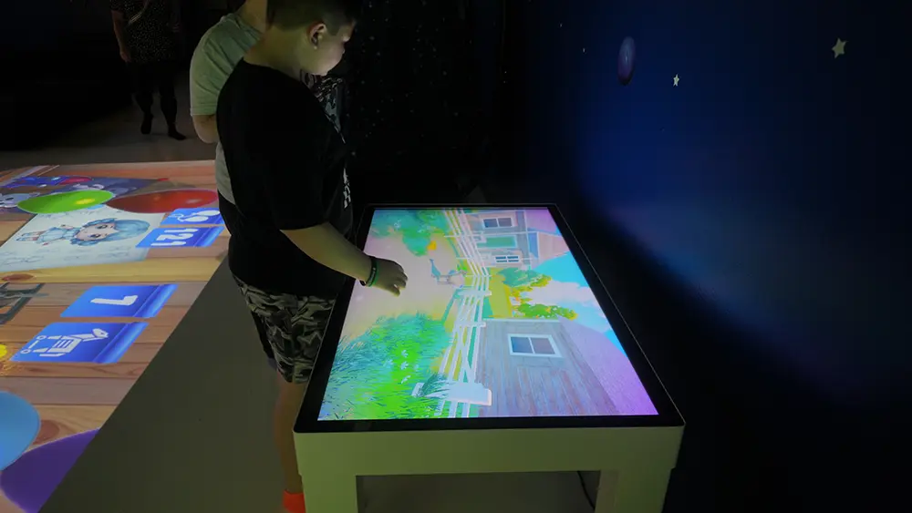 43-inch touch table