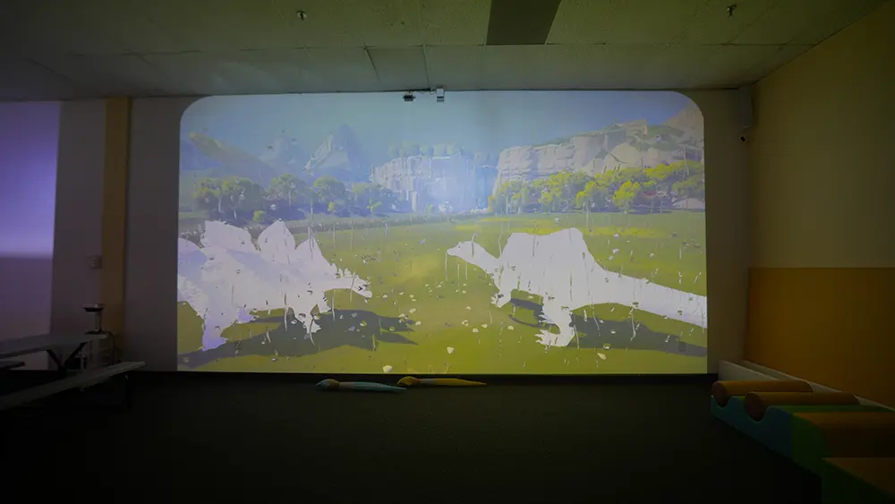 Drawings trampolines laser games