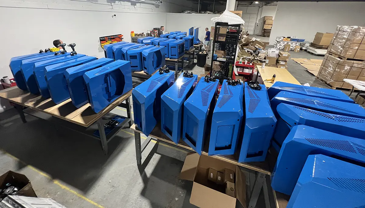 Commercial mobile floors