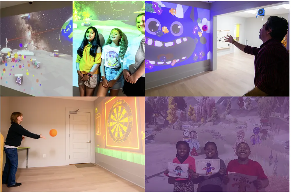 Interactive Wall: Learning Through Full-Body Movement