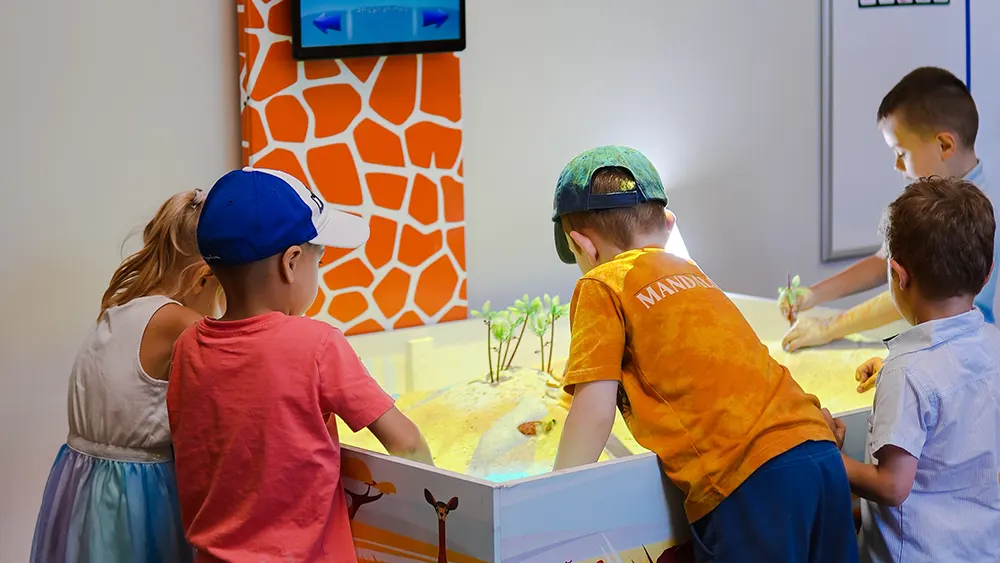Interactive games supporting child development