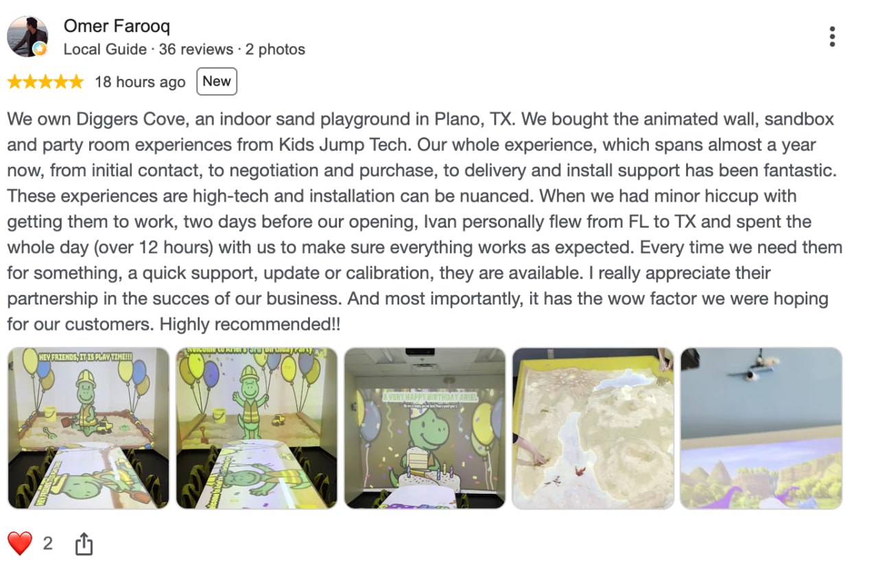 Review from Omer Farooq