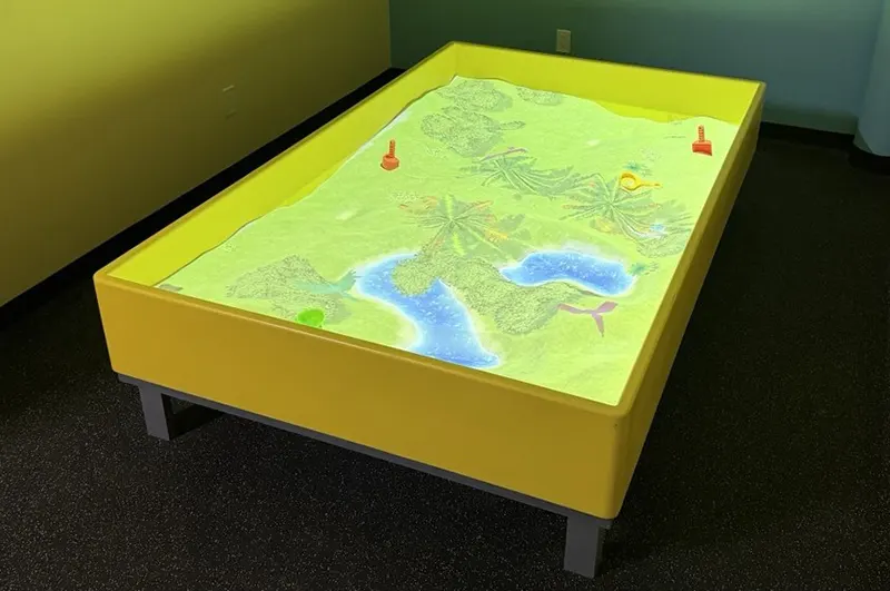 Interactive AR sandbox